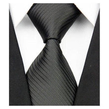 Load image into Gallery viewer, Stripe Solids Collection Wide Neckties - 11 Colors
