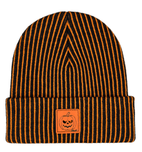 Load image into Gallery viewer, Halloween Beanie – Smile After Dark, Haakwear Exclusive | Made in USA
