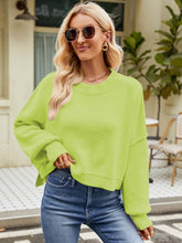 Load image into Gallery viewer, Stylish Short-Length Loose Fit Long Sleeve Sweater | NCS
