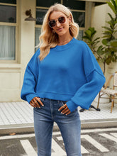 Load image into Gallery viewer, Stylish Short-Length Loose Fit Long Sleeve Sweater | NCS
