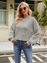 Load image into Gallery viewer, Stylish Short-Length Loose Fit Long Sleeve Sweater | NCS
