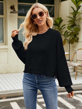 Load image into Gallery viewer, Stylish Short-Length Loose Fit Long Sleeve Sweater | NCS
