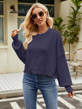 Load image into Gallery viewer, Stylish Short-Length Loose Fit Long Sleeve Sweater | NCS
