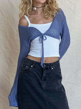 Load image into Gallery viewer, Sultry Hollow-out Knit Crop Top | NCS

