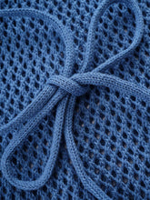 Load image into Gallery viewer, Sultry Hollow-out Knit Crop Top | NCS
