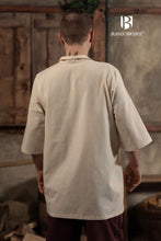 Load image into Gallery viewer, Summer Lace-Up Shirt Aton Natural
