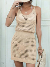 Load image into Gallery viewer, Summer Hollow Out Knit Beach Cover Ups Dresses | NCS
