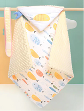 Load image into Gallery viewer, Baby Swaddle Blanket with Cotton for Newborns (Autumn/Winter) - # BAGE41210027

