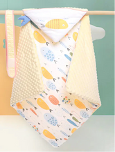 Load image into Gallery viewer, Baby Swaddle Blanket with Cotton for Newborns (Autumn/Winter) - # BAGE41210027
