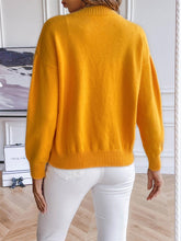 Load image into Gallery viewer, Sweet Daisy Embroidery V-Neck Loose Knit Cardigan | NCS
