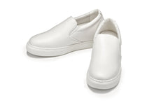 Load image into Gallery viewer, CALTO - T1022 - 2.6 Inches Taller (White) - Lightweight Nappa Leather Loafer
