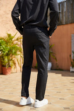 Load image into Gallery viewer, Boys Mens Fashion Slim Fit Dress Pants Casual Business Skinny Stretch Pants Golf Pants Small Navy - # BOAA13410005
