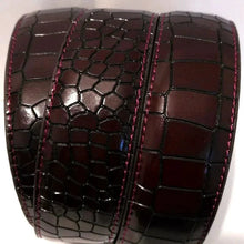Load image into Gallery viewer, Men's Automatic Buckle Leather Belt - Leopard Sports Car Design
