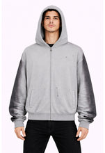 Load image into Gallery viewer, GREY PAINTERS HOODIE
