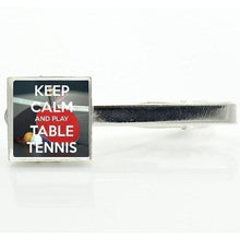 Load image into Gallery viewer, Table Tennis Lovers Collection Tie Bars/Clips - 3 Colors &amp; Styles
