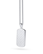 Load image into Gallery viewer, Beveled Tag Pendant - Tigers Eye
