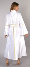 Load image into Gallery viewer, Tally Taylor Church Robe 4731C-White/Gold
