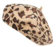 Load image into Gallery viewer, FRENCH LEOPARD BERET
