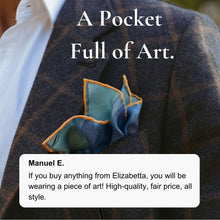 Load image into Gallery viewer, Early Autumn - Silk Pocket Square
