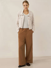 Load image into Gallery viewer, Lyocell Linen Drawstring Straight Leg Pants RACHEL
