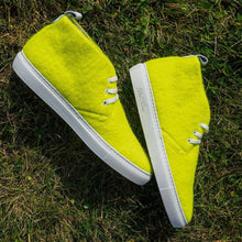 Load image into Gallery viewer, Women's Tennis Ball Felt Chukka
