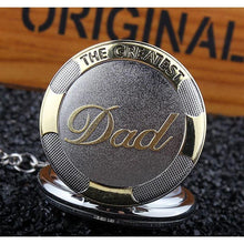 Load image into Gallery viewer, The Greatest Dad Pocket Watch
