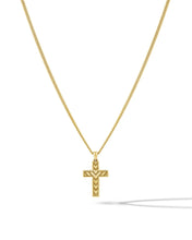 Load image into Gallery viewer, Stone Cross Curb Set - Gold
