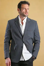 Load image into Gallery viewer, The Bespoke Blazer (Asphalt)
