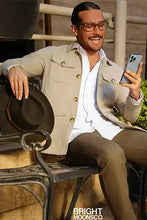 Load image into Gallery viewer, The Slim Safari Coat (Natural)
