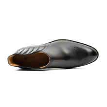Load image into Gallery viewer, Thick - soled Chelsea Boots Black
