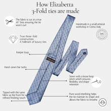 Load image into Gallery viewer, Montecarlo - Silk Jacquard Tie - Blue
