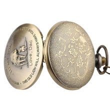 Load image into Gallery viewer, To My Son Bronze Pocket Watch
