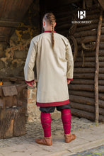 Load image into Gallery viewer, Rus Tunic Tobiasz Natural/Bordeaux
