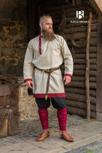 Load image into Gallery viewer, Rus Tunic Tobiasz Natural/Bordeaux
