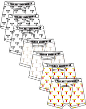 Load image into Gallery viewer, Toolbox Underwear - Patterns - Weeklong Pack
