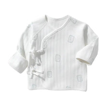 Load image into Gallery viewer, Baby Cotton Long Sleeve Top with Half Back Design - # BAAA61110002
