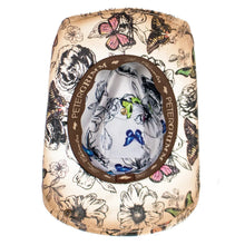 Load image into Gallery viewer, Peter Grimm Trace - Straw Printed Cowboy Hat
