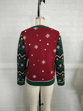 Load image into Gallery viewer, Tree-Rex LED Light Christmas Sweater | NCS
