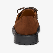 Load image into Gallery viewer, Men's Chestnut Suede Tuscan Moc Boot
