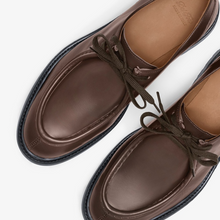 Load image into Gallery viewer, Men's Brown Leather Tuscan Moc Boot
