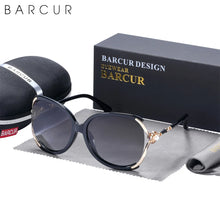 Load image into Gallery viewer, BARCUR Sunglasses Trendy Butterfly Design Fashion Women Sunglasses Polarized Lens Ladies Sun Glasses UV400 Protection for Hot Summer Days
