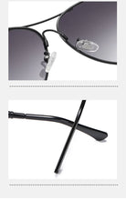 Load image into Gallery viewer, BARCUR Polarized Pilot Sunglasses for Men – Stylish Anti Blue Light UV400 Protection Gradient Mirror Lens Stainless Steel Trendy Frame – Fashion Aviator Sun Glasses for Men Ideal for Driving Travel Summer &amp; Outdoor Activities
