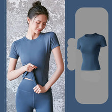 Load image into Gallery viewer, Feel the Flow Women's Yoga T Shirt
