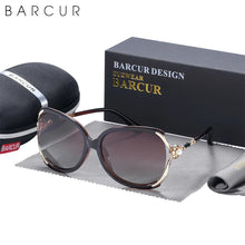 Load image into Gallery viewer, BARCUR Sunglasses Trendy Butterfly Design Fashion Women Sunglasses Polarized Lens Ladies Sun Glasses UV400 Protection for Hot Summer Days
