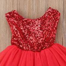 Load image into Gallery viewer, Fancy Wedding Dress Sleeveless Sequins Party Dress For Baby Girl Summer Dresses In Luxury New Elegant Design
