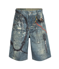 Load image into Gallery viewer, HARDWARE DENIM SHORTS
