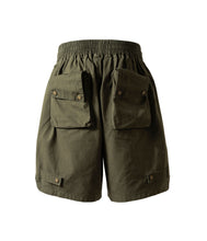 Load image into Gallery viewer, OLIVE MULTI CARGO SHORTS
