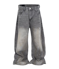 Load image into Gallery viewer, SLATE WIDEBOY SPLATTER DENIM
