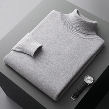 Load image into Gallery viewer, Boys Men's High Collar Winter Knit Pullover - # BOAA13510013
