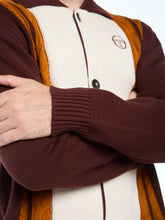 Load image into Gallery viewer, Bruni Knit Cardigan- Bitter Chocolate
